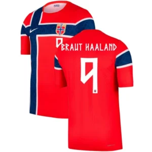 Norway 2026 Home Jersey Haaland, Fan