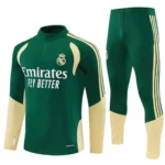 Real Madrid 2025-26 Green Gold, Training Suit