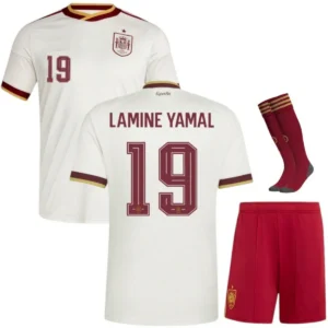 Spain 2026 Away Lamine Yamal, Full Kid Kit