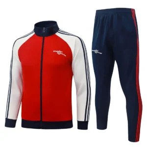 arsenal fc red white navy, tracksuit