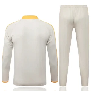 bayern münchen white gold, kid training suit