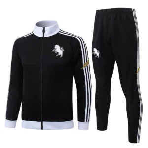 juventus fc black white, kid tracksuit