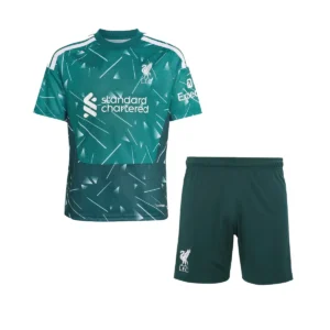liverpool fc green, goalkeeper kid kit