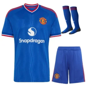 manchester united away, full kid kit