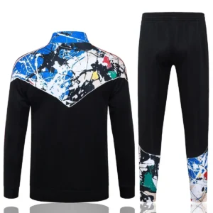 manchester united black white blue red, tracksuit