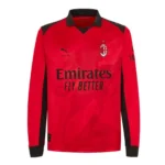 milan ac fourth jersey, long sleeve