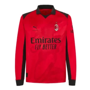 milan ac fourth jersey, long sleeve