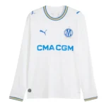 olympique marseille home jersey, long sleeve