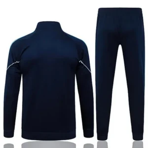 olympique marseille navy gold, kid tracksuit