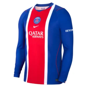 psg home jersey, long sleeve