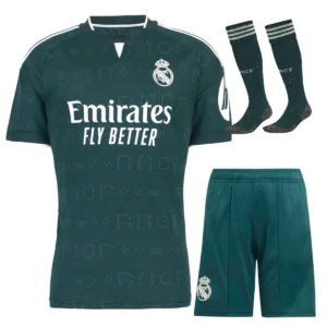 real madrid away, full kid kit